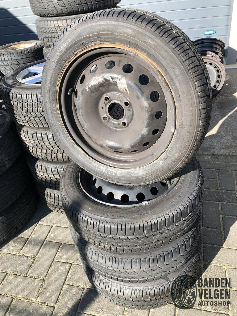 Nissan Renault Dacia Zomerbandenset 165-65-15 81H Bridgeston, 15 pouces, Pneus et Jantes, Véhicule de tourisme, Pneus été