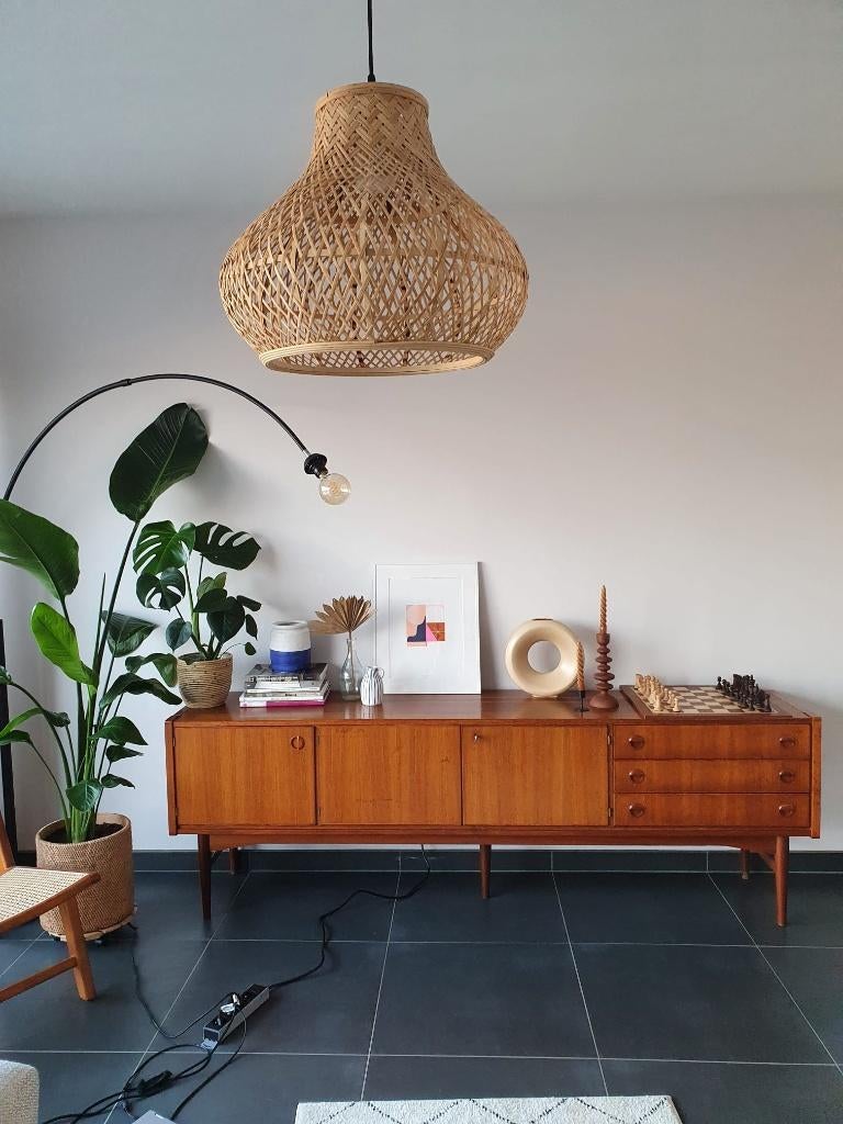 Vintage meubel sideboard Ernst Meijer, Huis en Inrichting, Kasten | Dressoirs, Ophalen, Gebruikt, Teakhout, Jaren '60