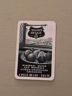 Oude speelkaart brouwerij ANGLO-BELGE te ZULTE, Verzamelen, Ophalen of Verzenden, Zo goed als nieuw, Speelkaart(en)