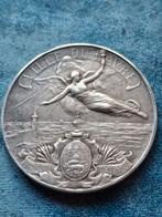 Zilveren penning, Ophalen of Verzenden, Zilver