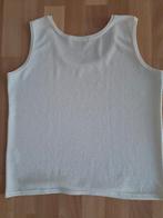 Topje écru  maat 44  PierBe, Enlèvement ou Envoi, Comme neuf, Blanc, PierBe
