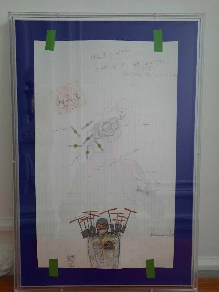 Panamarenko  Pepto Bismo Toymodel of Space, Antiek en Kunst, Ophalen