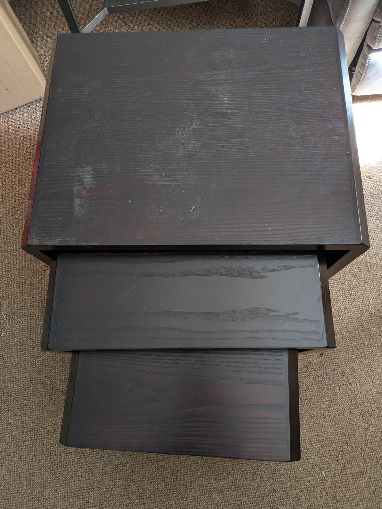 Tables gigognes, Maison & Meubles, Enlèvement, Utilisé, Bois