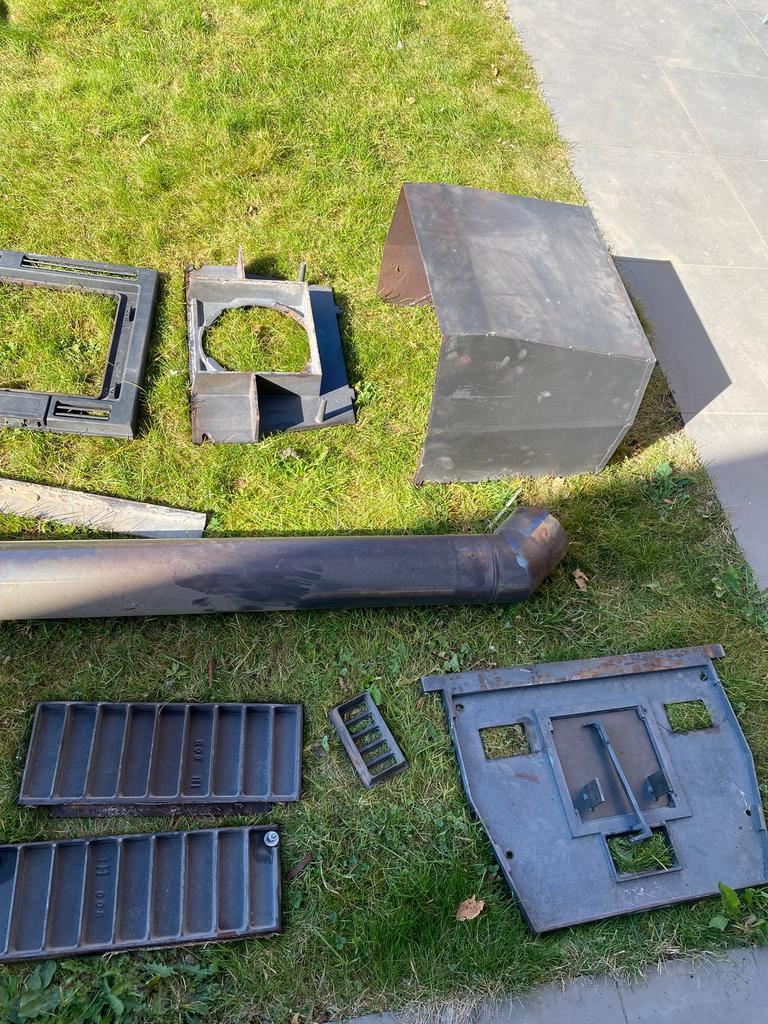 Houtkachel, Maison & Meubles, Poêles, Encastré, Comme neuf, Enlèvement, Bois