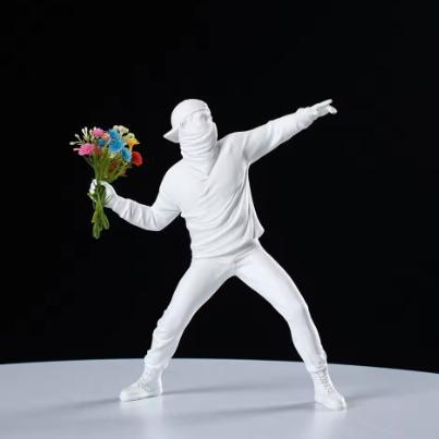 Prachtige Banksy beeldjes, Verzamelen, Beelden en Beeldjes, Nieuw, Ophalen of Verzenden