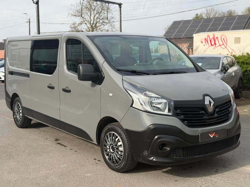 Renault Trafic dubbele cabine 6pl 1ste eig PERF STAAT+ keur, Bluetooth, Renault, Bedrijf, Diesel
