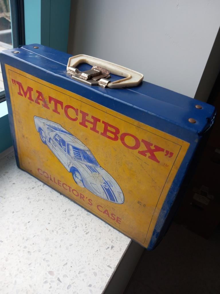 Matchbox koffer, Ophalen of Verzenden