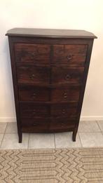 Commode Koloniale stijl massief hout H119 B74 D39, Ophalen, Zo goed als nieuw