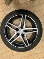 pneus montés sur jantes, Autos : Pièces & Accessoires, Pneus et Jantes, Pneus été, 17 pouces, Enlèvement