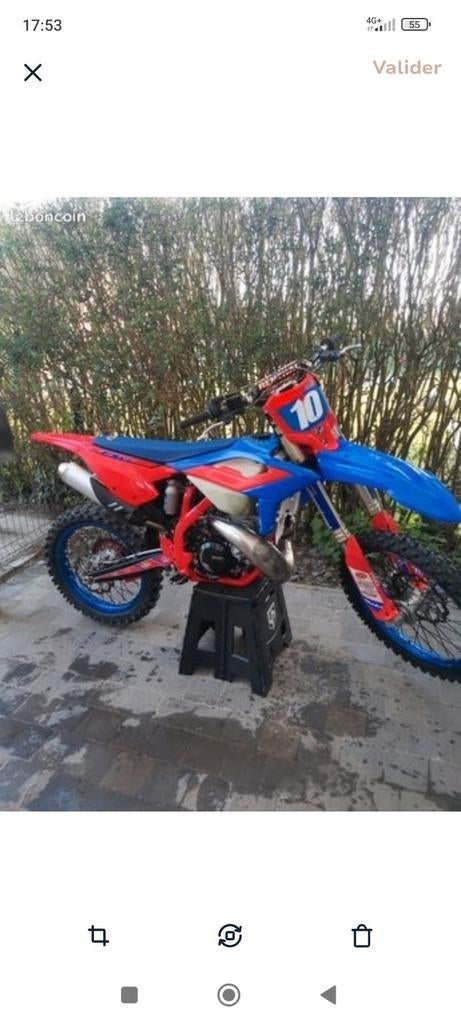 Beta 300 rx, Motos, Enlèvement