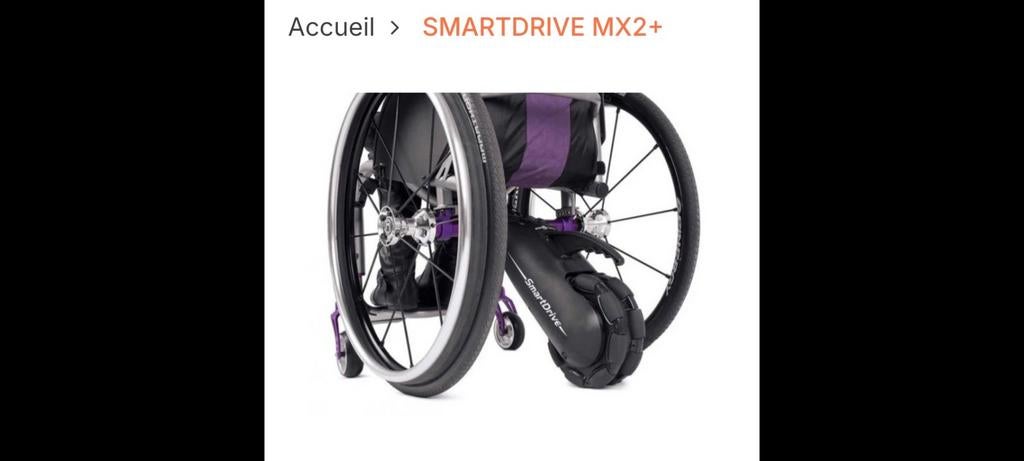 Smartdrive mx2+, Ophalen, Gebruikt, Elektrische rolstoel