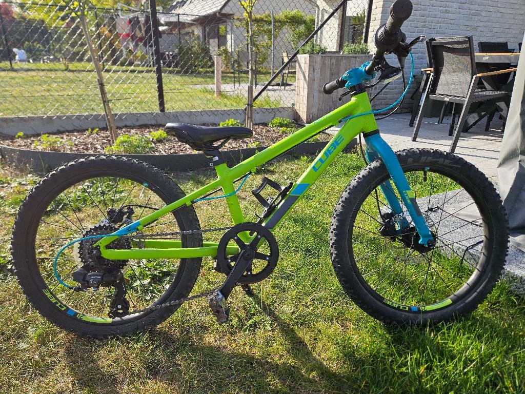 Kinderfiets Cube, Fietsen en Brommers, Ophalen, Cube, Schijfrem, 16 tot 20 inch