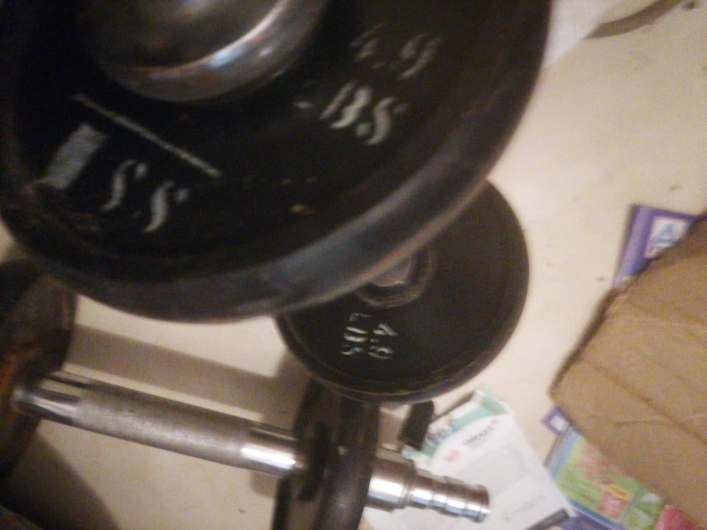 Poids pour musculation., Sports & Fitness, Équipement de fitness, Enlèvement ou Envoi