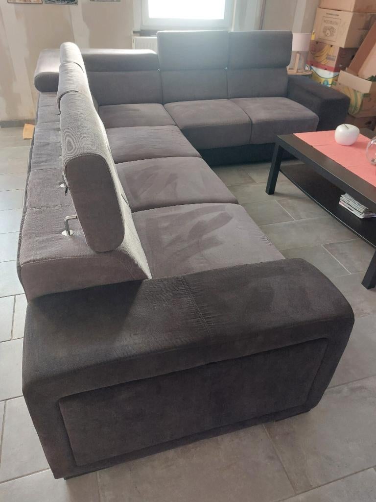 Salon Emma Angle, Maison & Meubles, Fauteuils, Enlèvement, Comme neuf, Tissus