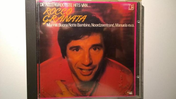 Rocco Granata - De Allergrootste Hits Van Rocco Granata, Cd's en Dvd's, Cd's | Nederlandstalig, Zo goed als nieuw, Pop, Ophalen of Verzenden