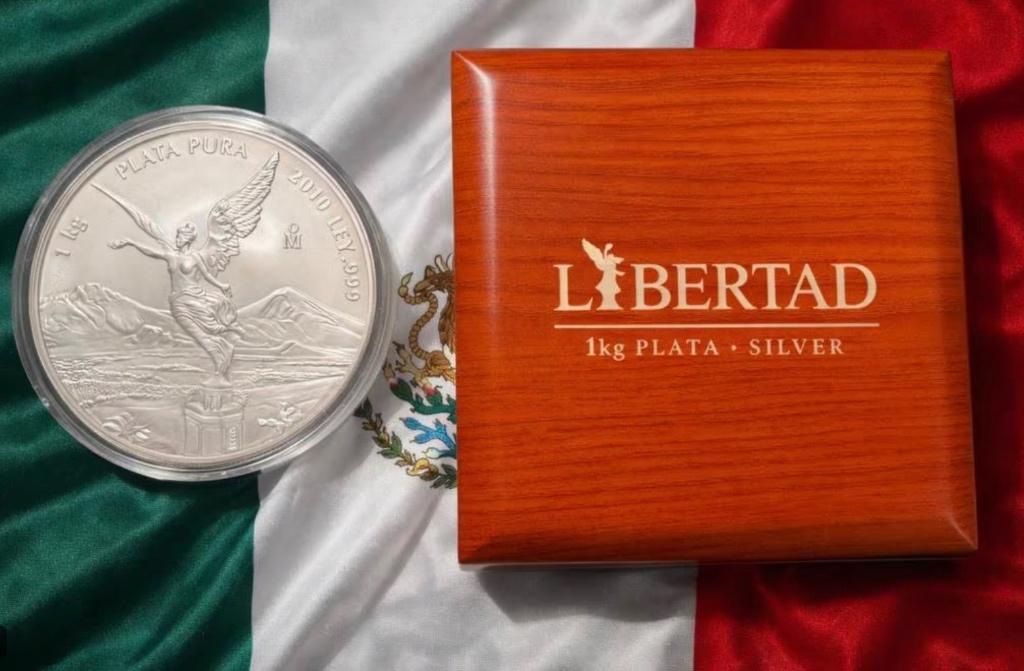 1 kg zilver Libertad, Postzegels en Munten, Edelmetalen en Baren, Zilver, Ophalen of Verzenden