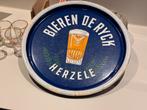 Assiette émaillée « De Rijck » Herzele, Enlèvement, Utilisé, Panneau publicitaire