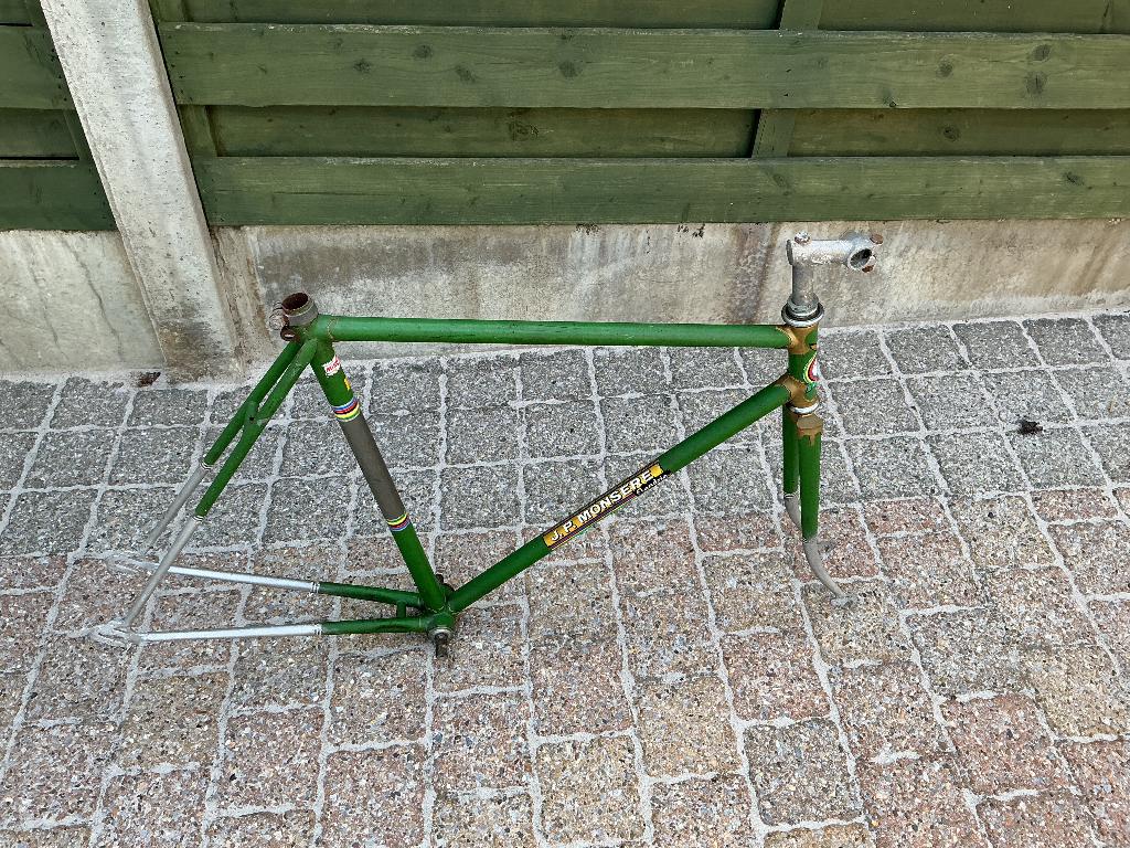 Oldtimer koersfiets, Fietsen en Brommers, Minder dan 10 versnellingen, Gebruikt, Overige maten, 53 tot 57 cm