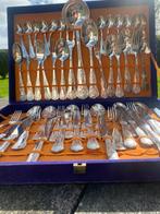 Italiaanse vintage stijl bestek verzilverd, Ophalen, Zo goed als nieuw, Zilver, Bestekset