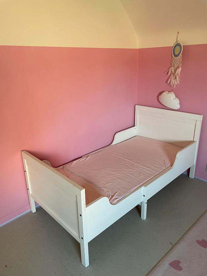 Ikea sundvik meegroeibed, Kinderen en Baby's, Kinderkamer | Bedden, Zo goed als nieuw, Matras, Ophalen