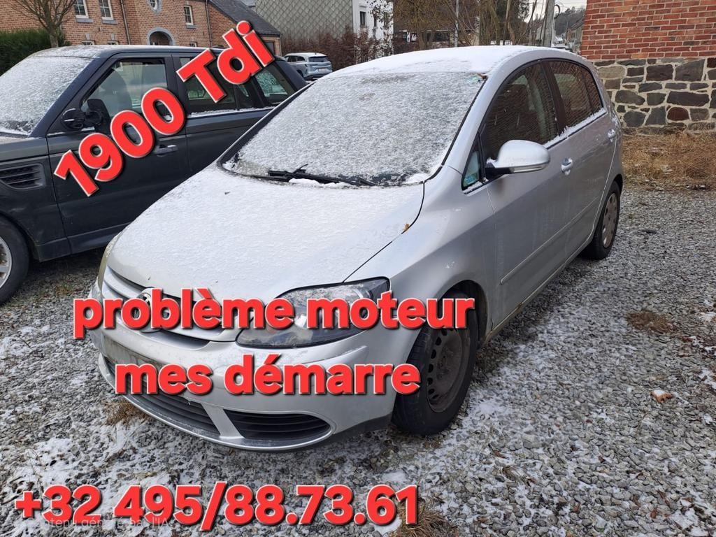 Volkswagen golf plus  bruis morteur, Autos, Argent ou Gris, Achat, Airbags, Entreprise