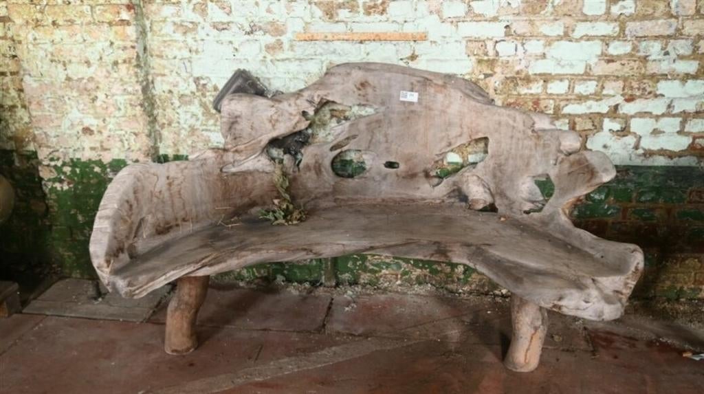 Houten zitbank, Tuin en Terras, Tuinbanken, Ophalen