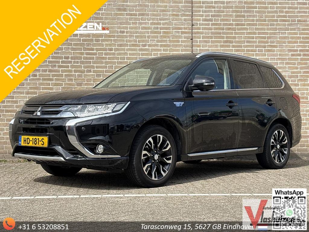 Mitsubishi Outlander 2.0 PHEV Instyle+ | Schuif/Kanteldak |, Auto's, Mitsubishi, Zwart, Elektrische ramen, Bedrijf, Hybride Elektrisch/Benzine
