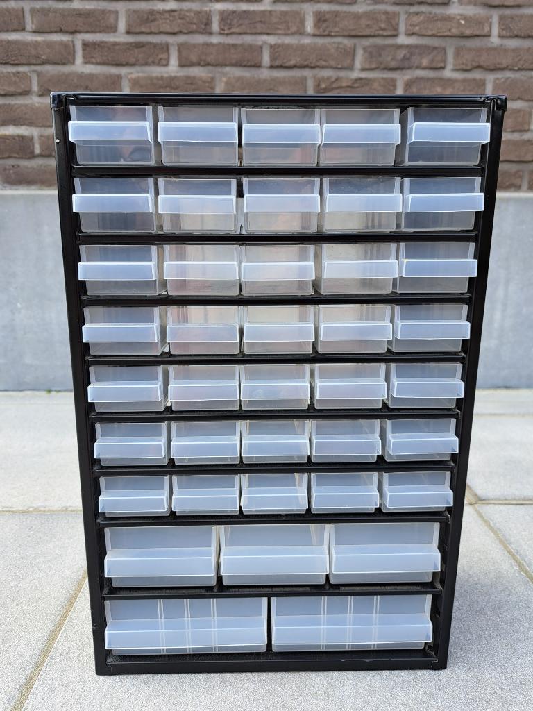 Raaco - Metalen ladekast - 40 lades, Diversen, Overige Diversen, Ophalen