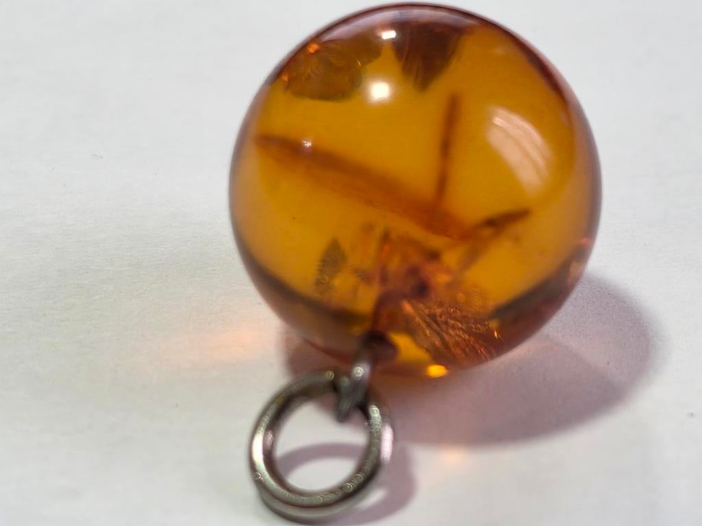 Amber hanger, Handtassen en Accessoires, Kettinghangers, Ophalen of Verzenden