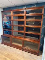 Grote antieke mahonie Globe Wernicke boekenkast, Antiek en Kunst, Ophalen of Verzenden