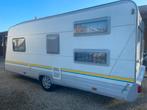Caravan Burstner 480 Tk met stapelbed, Caravans en Kamperen, Caravans, Stapelbed, Rondzit, Koelkast, Bedrijf