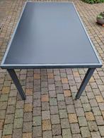 Aluminium tuintafel, Tuin en Terras, Tuintafels, Ophalen, Gebruikt, Rechthoekig, Aluminium