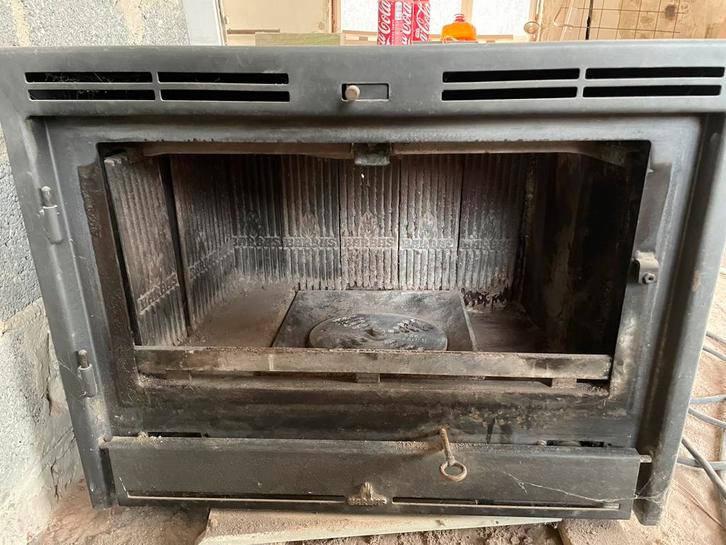 Barbas houtkachel (universal model) zonder deur, Huis en Inrichting, Kachels, Gebruikt, Inbouw, Houtkachel, Hout, Ophalen