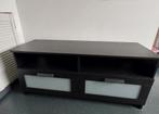 Zwarte TV kast - BRIMNES 120x41x53, Huis en Inrichting, Ophalen, 100 tot 150 cm, Zo goed als nieuw, Minder dan 100 cm