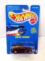 Super Cannon Hot Wheels #274 "New Paint Style” (1991) USA, Ophalen of Verzenden, Nieuw, Auto