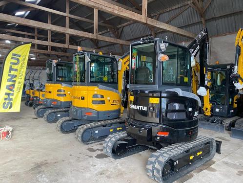 Shantui Graafmachine Rupskraan Minigraver Wiellader Shovel, Zakelijke goederen, Machines en Bouw | Overig, Ophalen