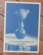 Yves De Smet Calabash shaped vase Academie Leon 1990 signed, Antiek en Kunst, Ophalen of Verzenden