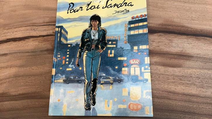 Pour toi Sandra bd (Derib), Boeken, Stripverhalen, Zo goed als nieuw, Ophalen of Verzenden