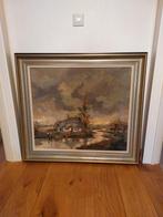 Schilderij Beaufort 100cmx100cm, Antiek en Kunst, Ophalen