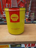 ancien gros bidon huile vide shell H 38 D 34, Envoi, Utilisé, Autre