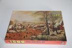 vintage puzzel wild horse jig saw * breughel * 1500 stuks, 500 à 1500 pièces, Puzzle, Enlèvement ou Envoi, Neuf
