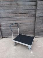 Transportkar in aluminium gemaakt L82B60 350kg pr33euro, Ophalen of Verzenden, Steekwagen