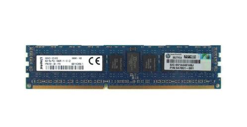 8GB 1Rx4 PC3-12800R DDR3-1600 ECC, Kingston / HP 647651-081, Computers en Software, RAM geheugen