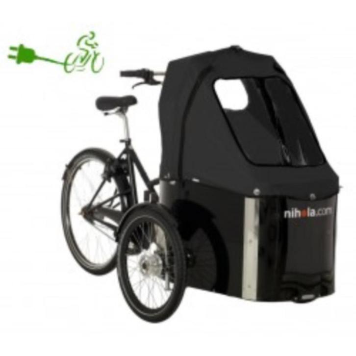 Bakfiets Nihola, Fietsen en Brommers, Fietsen | Bakfietsen, Zo goed als nieuw, Overige merken, 2 kinderen, Elektrisch, Ophalen