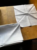 Set van 88 witte servetten 40cm/40cm, Ophalen, Zo goed als nieuw