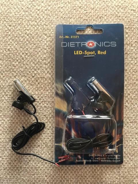 Dietz 31571 – mini LED spot rood, Autos : Divers, Tuning & Styling, Enlèvement ou Envoi