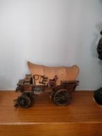 Antiek model van huifkar, Ophalen