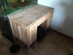 Massief eik houten bureautje (vintage), Huis en Inrichting, Bureaus, Ophalen, Gebruikt, Bureau