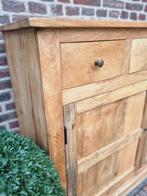 Massief houten dressoir, Huis en Inrichting, Kasten | Dressoirs, Ophalen of Verzenden, Zo goed als nieuw