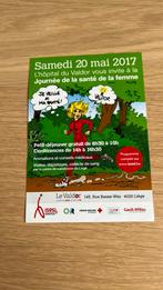 Walthéry Natasja flyer 2017, Ophalen of Verzenden, Nieuw